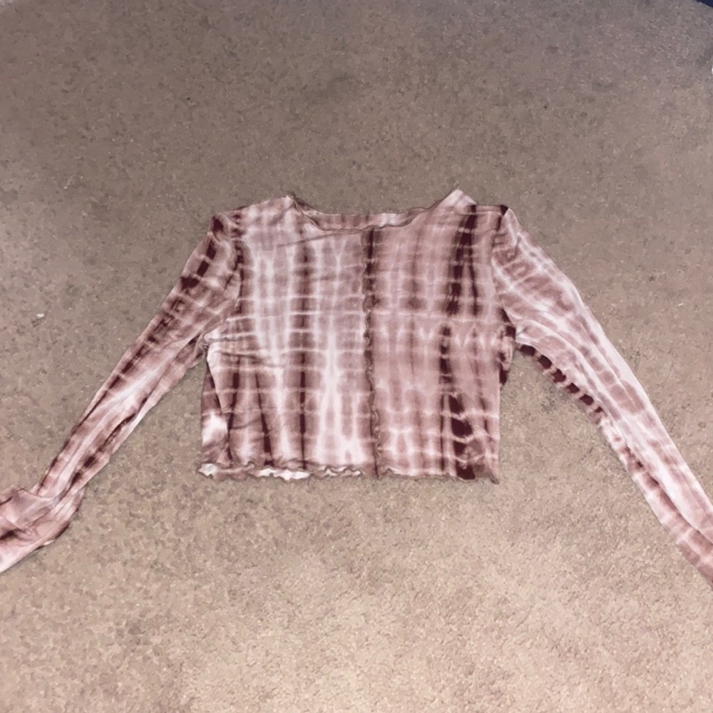 shein brown long sleeve